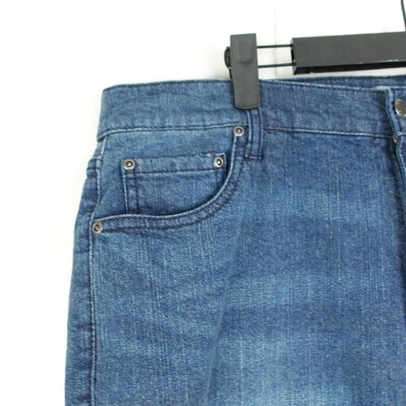 Ash and Erie Jeans Mens SZ 34/25 Straight Leg Classic Relaxed Fit Short Hem - Picture 2 of 11